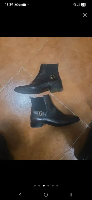 Botines Lottusse Piel Negro Talla 41