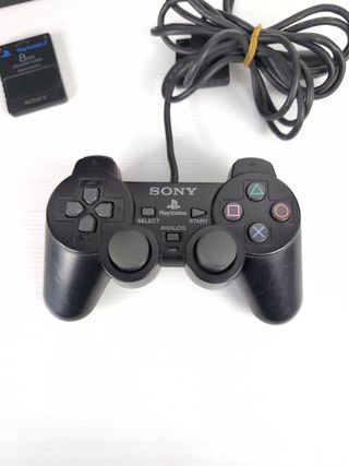 PS2 Fat Nera Console + Controller + Memory Card