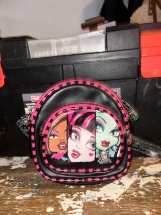 Bolso Monster High Negro y Rosa