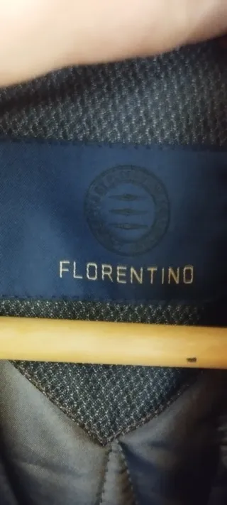 Abrigo Florentino Negro Talla L