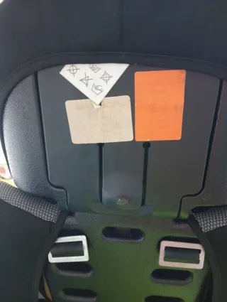 Sedile auto con schienale