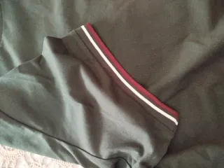 Camiseta Fred Perry Verde Talla XL Nueva