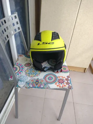 Casco Moto LS2 Amarillo