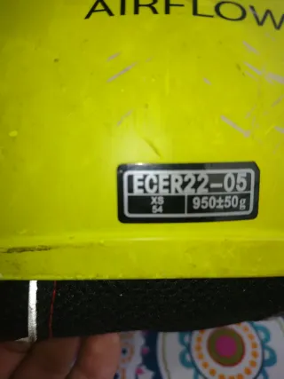 Casco Moto LS2 Amarillo