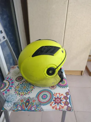 Casco Moto LS2 Amarillo