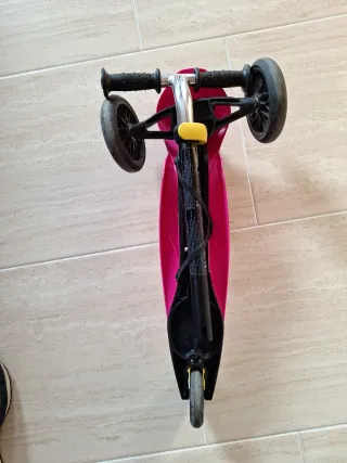 Patinete 3 Ruedas Decathlon Rosa. Plegable.