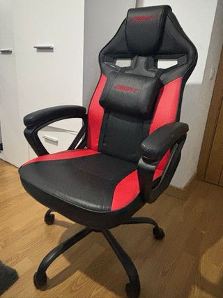 Silla Gaming DRIFT Negra y Roja Ergonómica