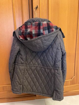 Giacca trapuntata Massimo Dutti grigia