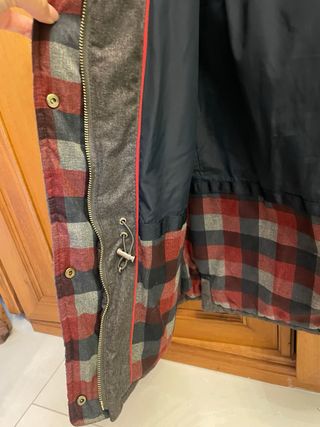 Giacca trapuntata Massimo Dutti grigia