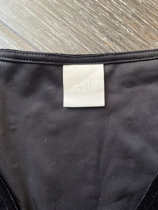 Body nero velluto con brillantini