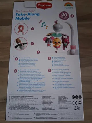 Móvil cuna peluches animales