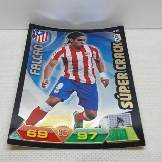 ⚽️ CROMO DE FUTBOL FALCAO SUPERCRACK 2011-12