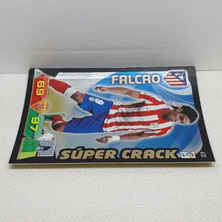 ⚽️ CROMO DE FUTBOL FALCAO SUPERCRACK 2011-12