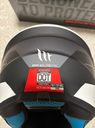 Casco MT Helmets Targo Talla S