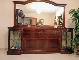 Comedor completo nogal