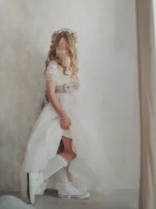 Vestido Comunión Hortensia Maeso Niña.