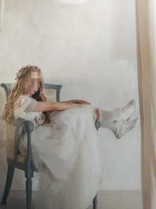 Vestido Comunión Hortensia Maeso Niña.