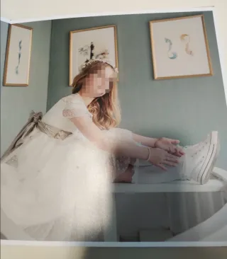 Vestido Comunión Hortensia Maeso Niña.