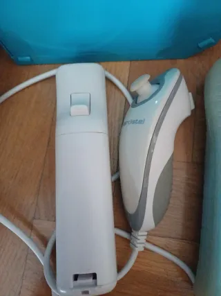 Consola Nintendo Wii Azul Completa