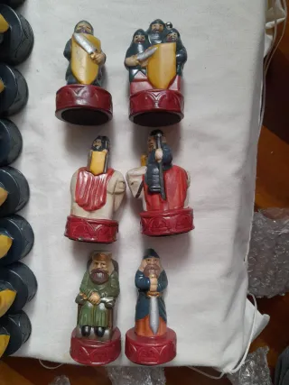 Fichas Ajedrez Medievales Colección