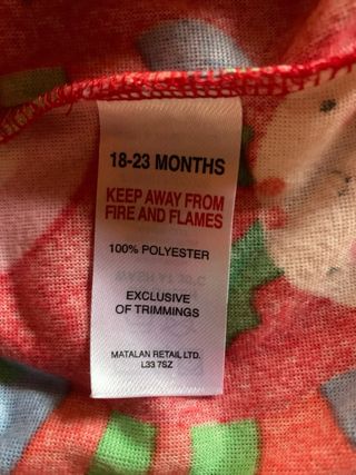 Pijama de bebé invierno Navidad