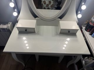 Tocador Ikea Hemnes Blanco Cristal