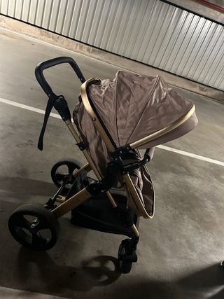 Carro de bebé HAVANA dorado