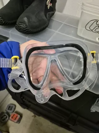 Equipo de buceo: máscara y tubo Cressi