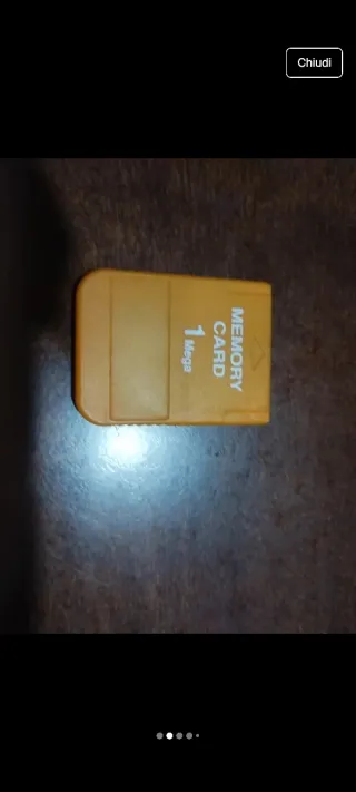 PS1 + memory card un mb cavi original senza contr