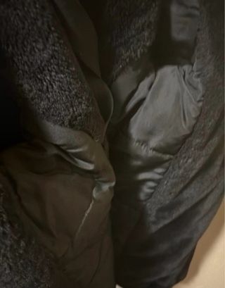 Chaqueta Zara Negra Talla M-L