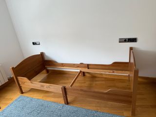 Cama extensible madera Ikea