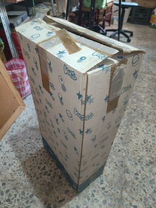 Antiguo carrito carro juguete para bebé años 80