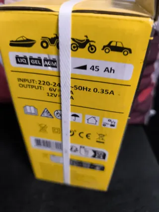 Cargador Baterías Coche 6V/12V 2A