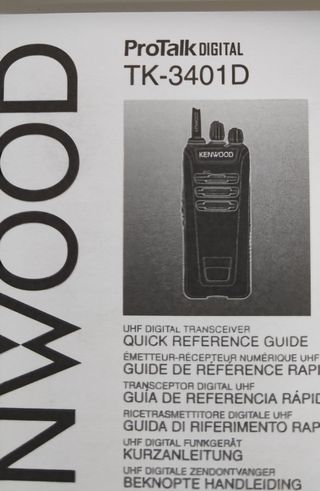 Walkie Talkie Digital Kenwood TK-3401
