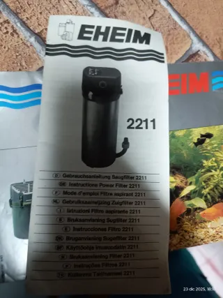 Filtro Eheim 2211 para acuario