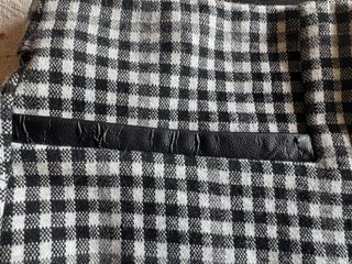 Pantalón pitillo cuadros talla 40