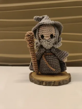 Amigurumi Gandalf uncinetto
