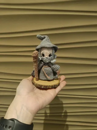 Amigurumi Gandalf uncinetto