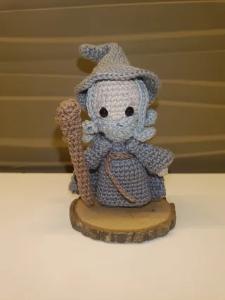 Amigurumi Gandalf uncinetto