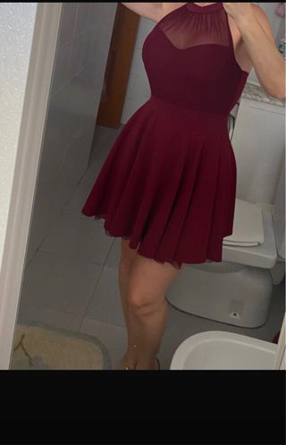 Vestido rojo corto
