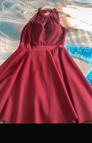 Vestido rojo corto