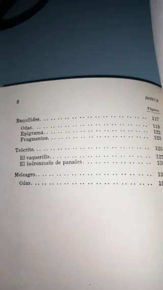 Poemas líricos griegos.