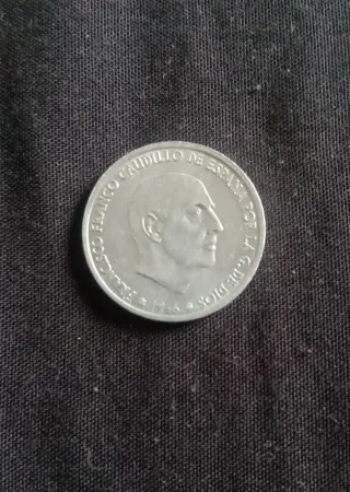 Lote 19 monedas 50 céntimos 1966