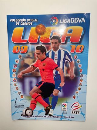 Álbum Cromos Liga BBVA 2009-2010 (Vacío)