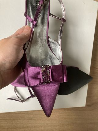 Zapatos de fiesta Bellucci morados