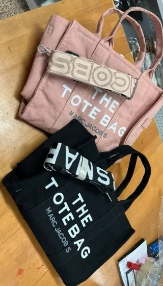 Bolsos Marc Jacobs Tote Bag Beige y Verde