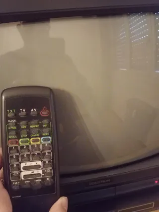 Televisor Retro Vintage 14 Sonitron funciona