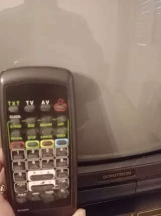 Televisor Retro Vintage 14 Sonitron funciona