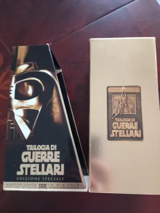 Cofanetto VHS Trilogia Star Wars Edizione Speciale