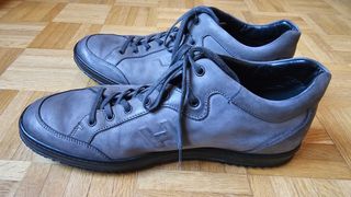 Sneakers Hogan Interactive in Nabuk Grigie